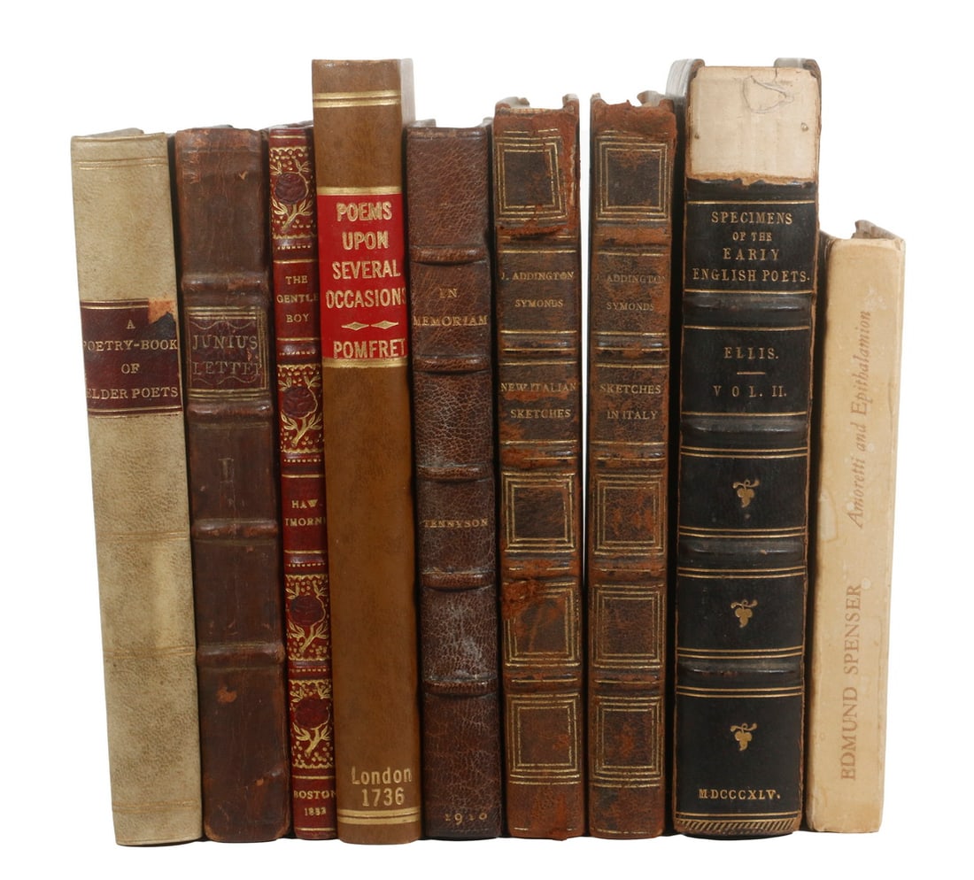 (9) LEATHERBOUND (OR VELLUM) BOOKS (1 of 1)