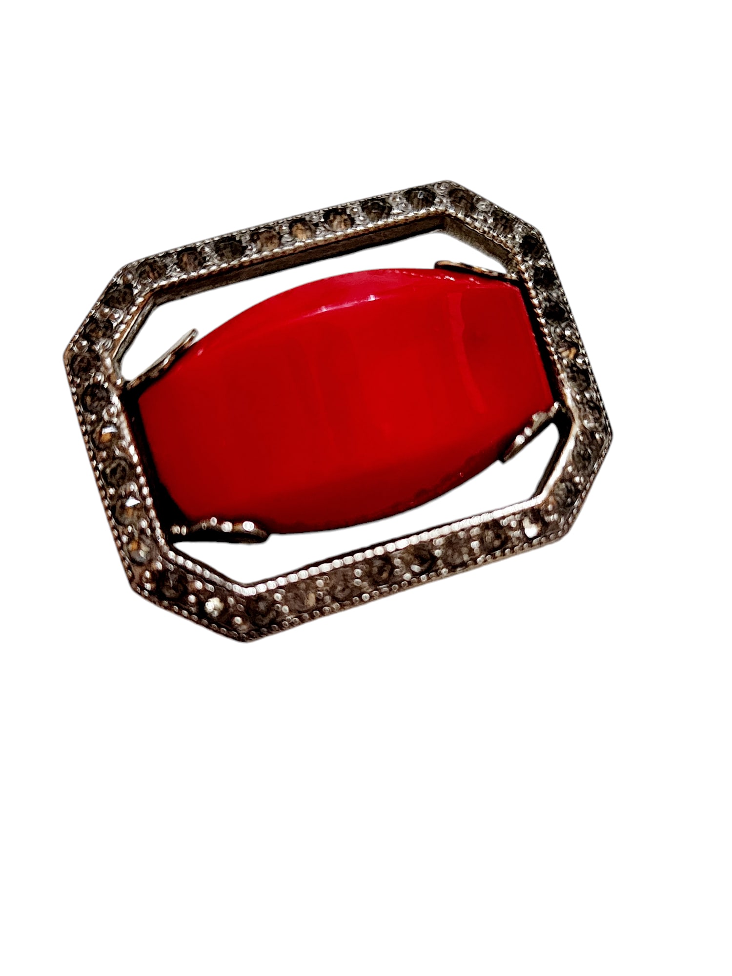 Antique Art Deco Glass & Paste Bracelet (1 of 3)