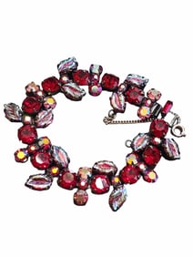 Vintage Signed Regency Exceptional Rhinestone Bracelet