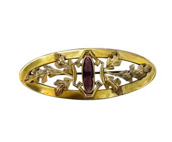 Antique Victorian Sash Pin Brooch