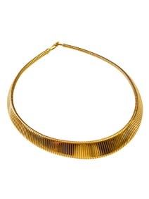 Vintage Monet Omega Chain Necklace