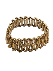 ANTIQUE GOLD FILLED EXPANSION BRACELET