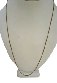 VINTAGE GOLD FILLED 22" DAINTY CHAIN NECKLACE