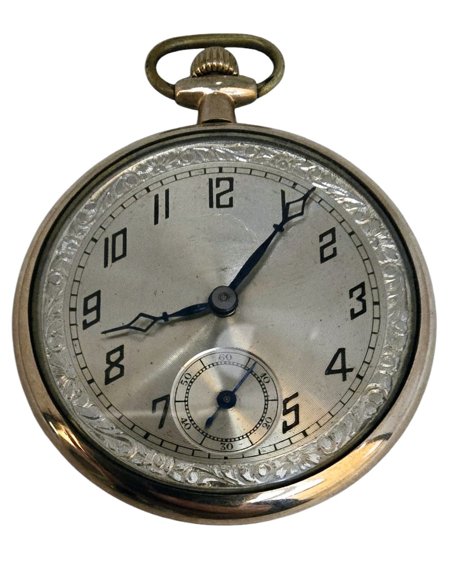 ANTIQUE GOLD FILLED BROOKLYN WATCH CASE ORIENT 9558619 POCKET WATCH (1 of 7)