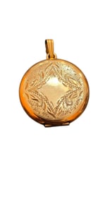 VINTAGE GOLD FILLED MARKED LOCKET