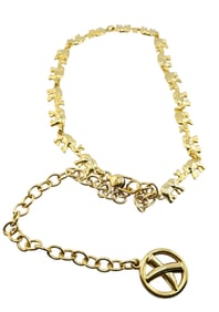 VINTAGE ELEPHANT LINKED BELT