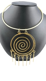 VINTAGE MODERNIST COLLAR NECKLACE