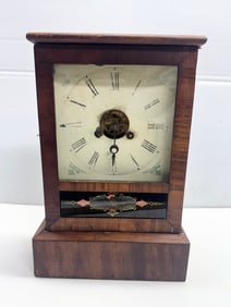 Vintage Mantle Clock Roman Numerals and eight day movement