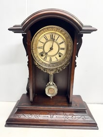Antique parlor mantle clock