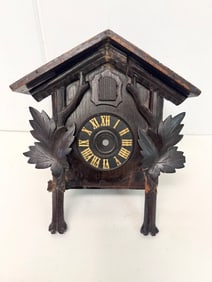 Antique wood Cuckoo Germany Wall Clock Case
