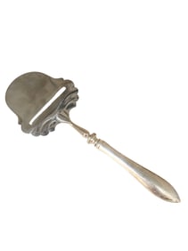 VINTAGE SIGNED STERLING CHEESE KNIFE