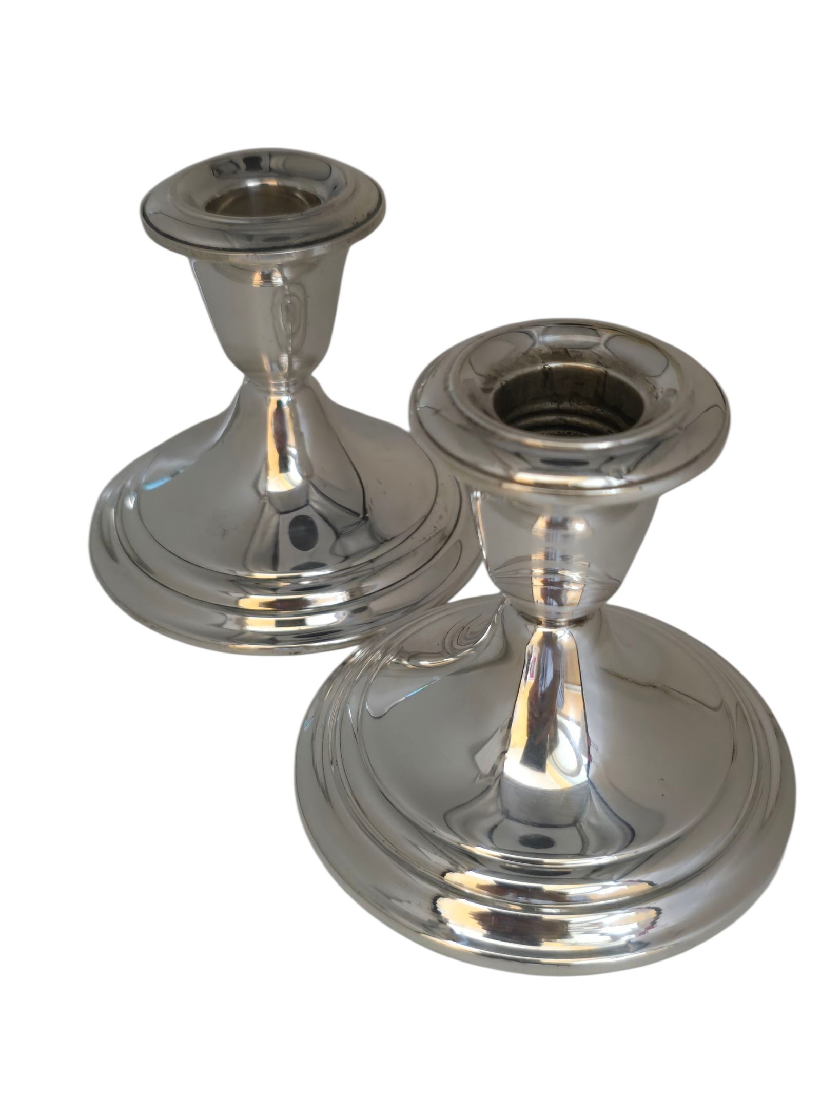 VINTAGE GORHAM STERLING WEIGHTED CANDLESTICK (1 of 5)