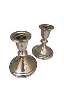 VINTAGE TOWLE STERLING WEIGHTED CANDLESTICKS