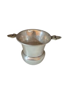 VINTAGE MOSS STERLING DECORATIVE NOUVEAU DESIGN TOOTHPICK HOLDER