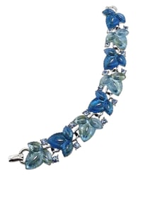 VINTAGE LISNER THERMOSET LEAF BRACELET