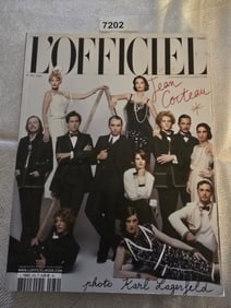 L' OFFICIEL OCTOBRE 2013 #979 KARL LAGERFELD MAGAZINE