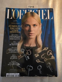 L' OFFICIEL PARIS #988 SEPTEMBER 2014 AYMELINE VALADE, EMILIO PUCCI