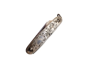 VINTAGE STERLING FANCY MULTI TOOL KNIFE