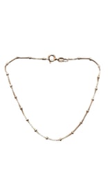VINTAGE STERLING DAINTY ANKLET BRACELET
