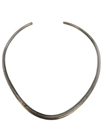 VINTAGE STERLING FREE FORM COLLAR NECKLACE