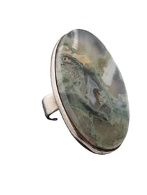 VINTAGE STONE STERLING RING