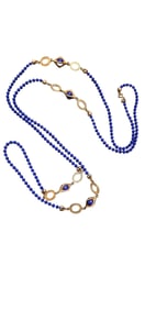 VINTAGE LONG ACRYLIC NECKLACE