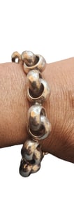 MCM STERLING LINK BRACELET