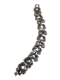 VINTAGE UNSIGNED RHINESTONE BRACELET