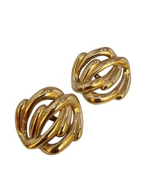 VINTAGE 80S CLIP ON EARRINGS