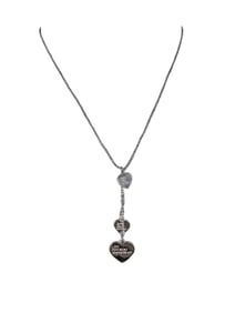 VINTAGE NOS HEART GOLD TONE NECKLACE