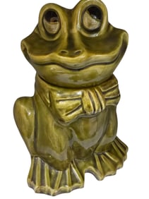 VINTAGE 1970S CALIFORNIA FROG #2645B COOKIE JAR