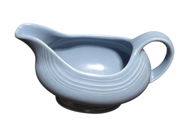 VINTAGE FIESTA RETIRED PERIWINKLE BLUE GRAVY BOAT