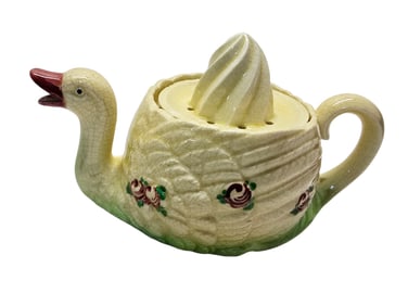 VINTAGE MARUTOHOWARE JAPAN PORCELAIN SWAN JUICER/PITCHER