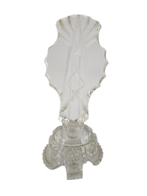 BEAUTIFUL VINTAGE CUT CRYSTAL PERFUME BOTTLE