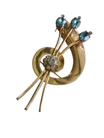 VINTAGE SIGNED CORO BROOCH