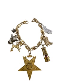 VINTAGE COWBOY CHARM BRACELET