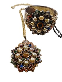 VINTAGE CZECH? STYLE DEMI PARURE
