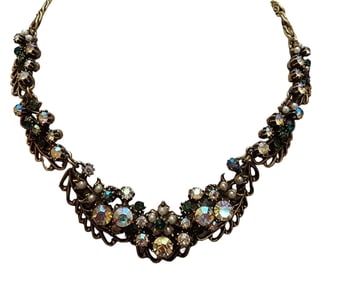 VINTAGE SIGNED FLORENZA NECKLACE