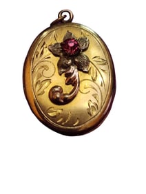 VINTAGE JMFCO 1/20TH 10KT GOLD FILLED LOCKET