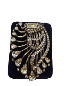 EISENBERG STERLING RHINESTONE FUR CLIP