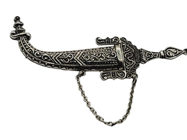 VINTAGE OLDER SWORD BROOCH