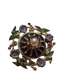 VINTAGE TINY LISNER ENAMEL PIN