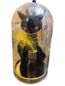 1958 MAX FACTOR HYPNOTIQUE SOPHISTI-CAT PERFUME DOMED SET