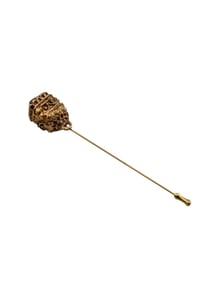VINTAGE ETRUSCAN STYLE ALEXIS LAHELLEC RESIN LONG STICK PIN