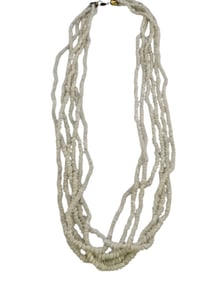 VINTAGE MULTIGLASS CHIP NECKLACE