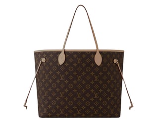 LOUIS VUITTON 2021 NEVERFULL GM MONOGRAM TOTE BAG - NEW