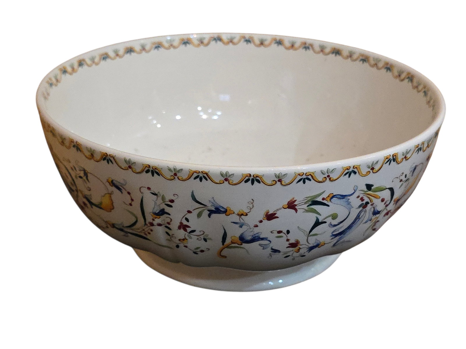 VINTAGE GIEN TOSCANA FRANCE DISHWASHER SAFE PASTEL/VEGETABLE BOWL (1 of 5)