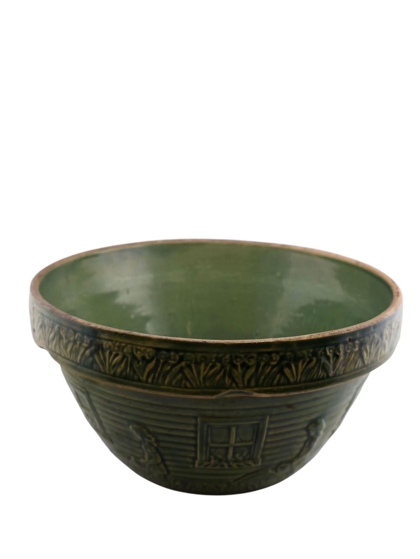 VINTAGE PORCELAIN MCCOY FARMHOUSE PLANTER #166 USA (1 of 5)