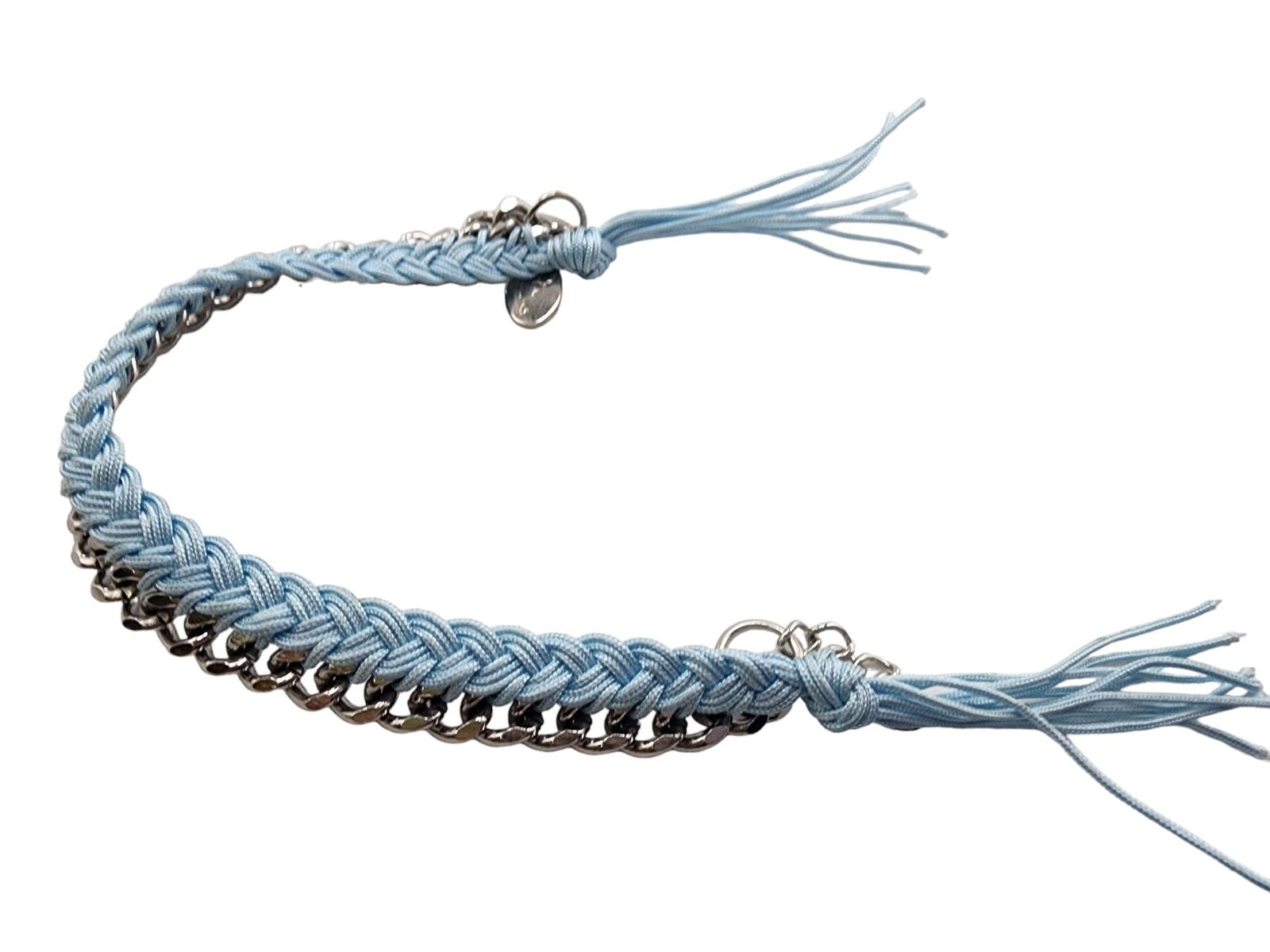 VINTAGE WOVEN CHAIN FRIENDSHIP BRACELET: Vintage Woven Chain Friendship Bracelet. 7.5" Bee Charming