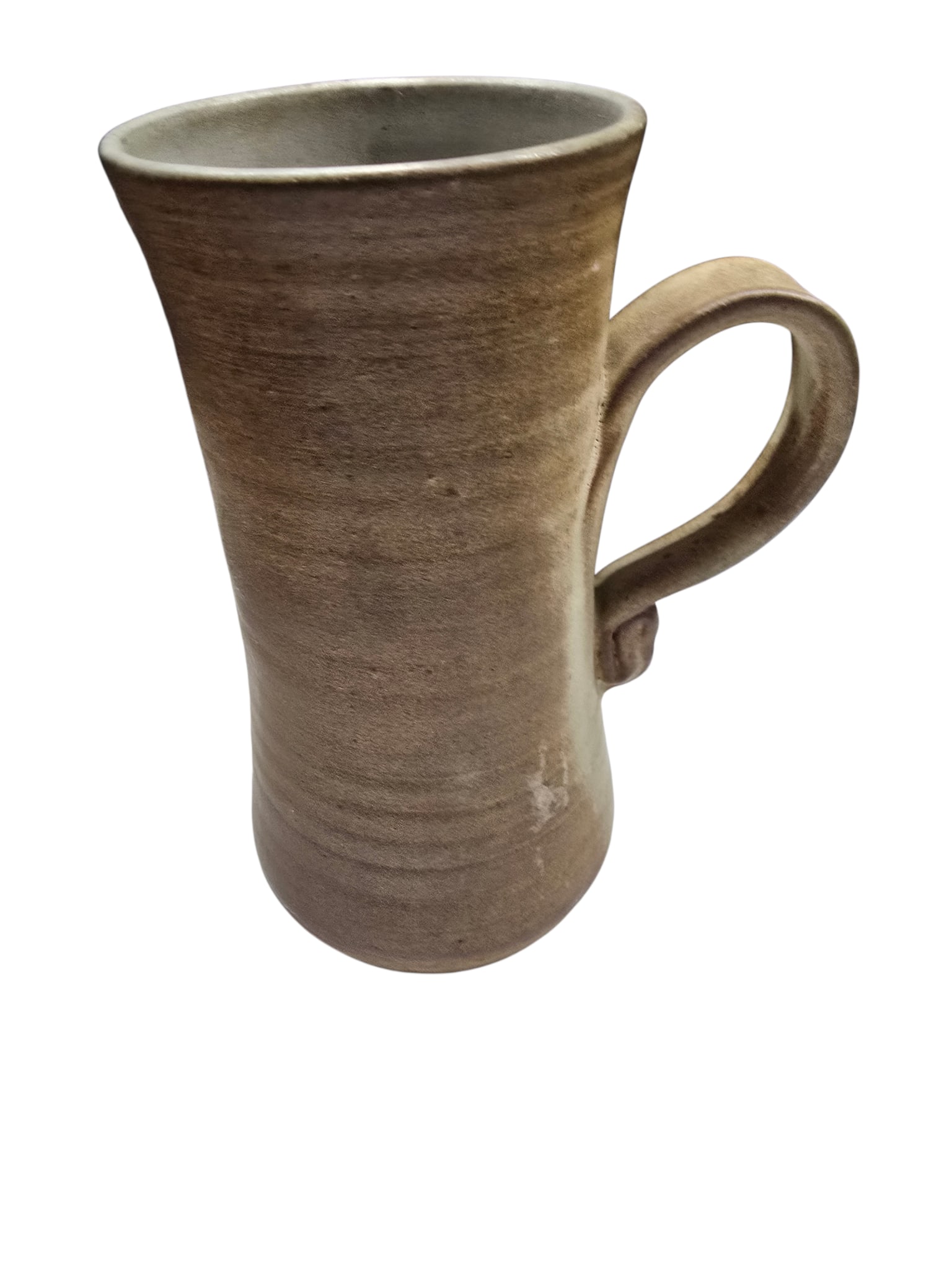 VINTAGE SIGNED POTTERY CUP/JUG (1 of 5)